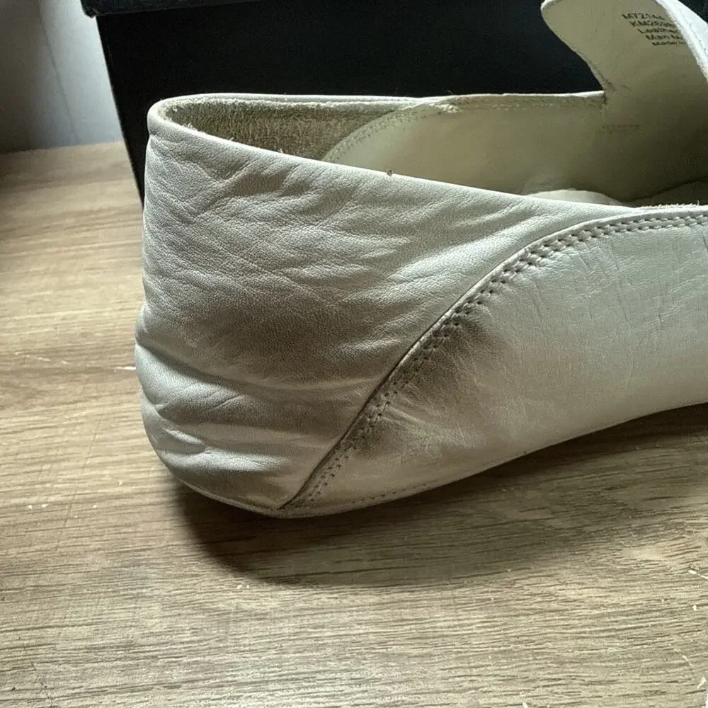 MEN'S KENNETH COLE FEEL GOOD SLIP-ON LOAFERS LEATHER WHITE KM26986LE 13M